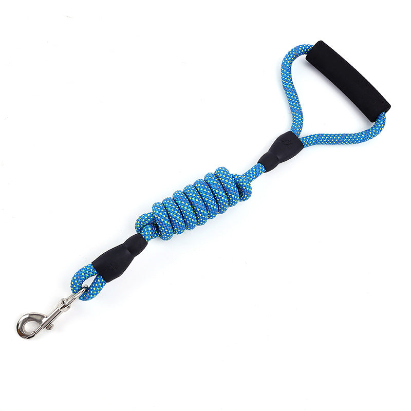 Golden Nylon Dog Traction Rope-2