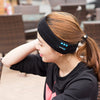 Wireless Bluetooth Music Headband with Mic & Washable Design