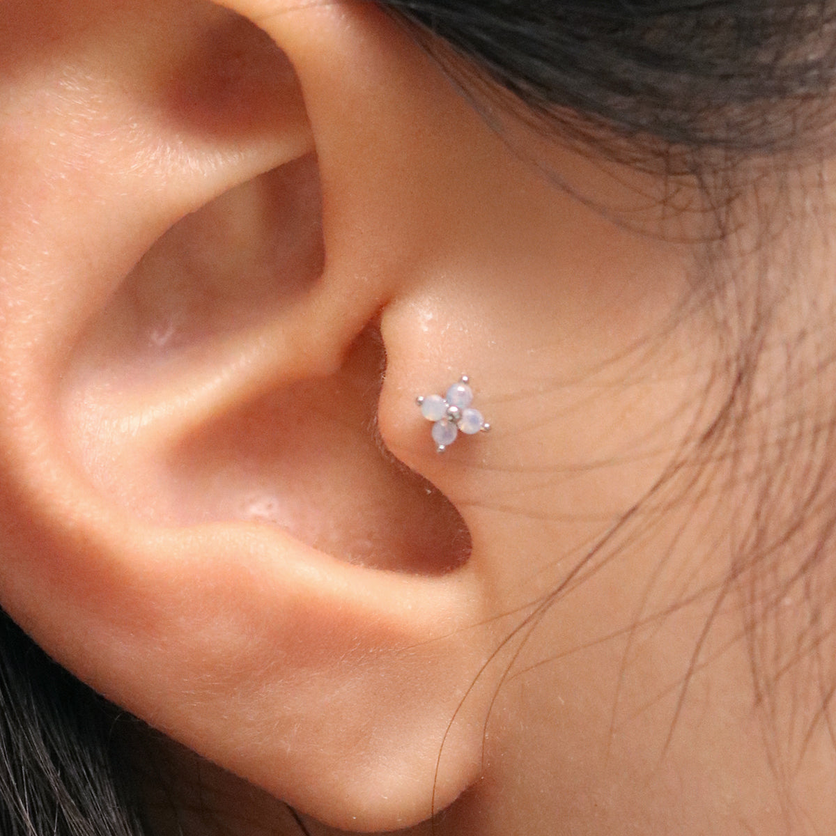 Moonstone petal piercing-1