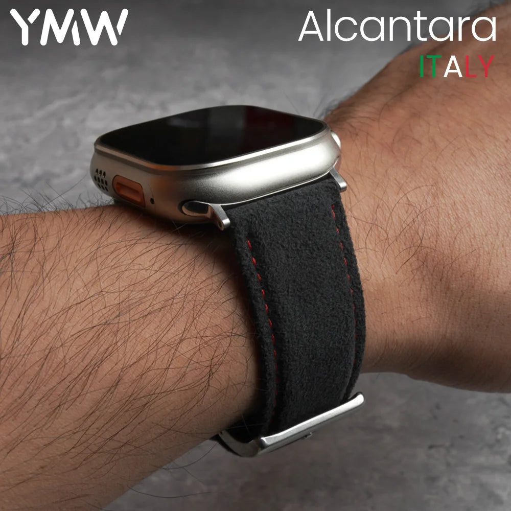 YMW Alcantara Strap for Apple Watch Ultra & Series 7-10