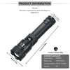 2000LM Tactical USB Rechargeable LED Flashlight
