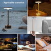 Wireless LED Touch Sensor Table Lamp USB Rechargeable