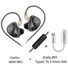 KZ Castor Wired Earbuds - Powerful Bass & HiFi Sound
