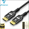 16K DP 2.1 DisplayPort Cable for Ultra HD Gaming & Video