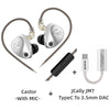 KZ Castor Wired Earbuds - Powerful Bass & HiFi Sound