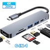 USB C Hub 4K HDMI PD 87W USB3.0 Adapter for MacBook