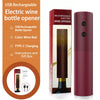 Rechargeable Electric Wine Opener - One-Click Corkscrew