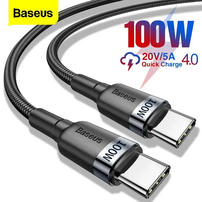 Baseus 100W USB-C to USB-C Fast Charging Cable