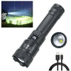 2000LM Tactical USB Rechargeable LED Flashlight