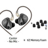 KZ Castor Wired Earbuds - Powerful Bass & HiFi Sound