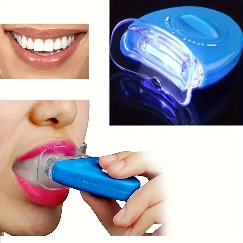 LED Blue Light Teeth Whitening Lamp for Home Use